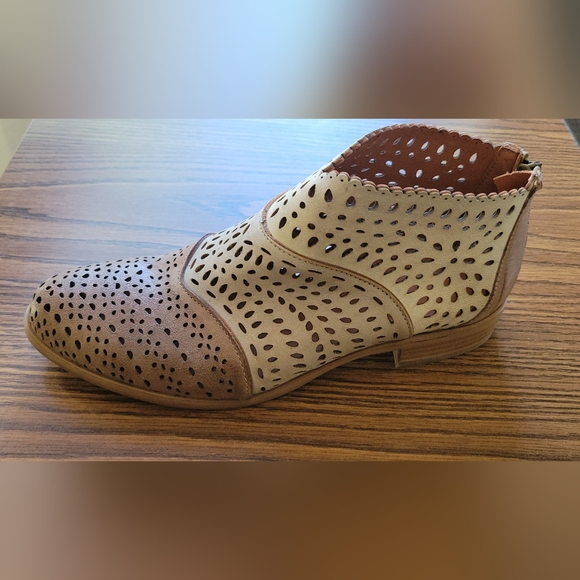 Sundance leather ankle boots sz 39 - Picture 4 of 8